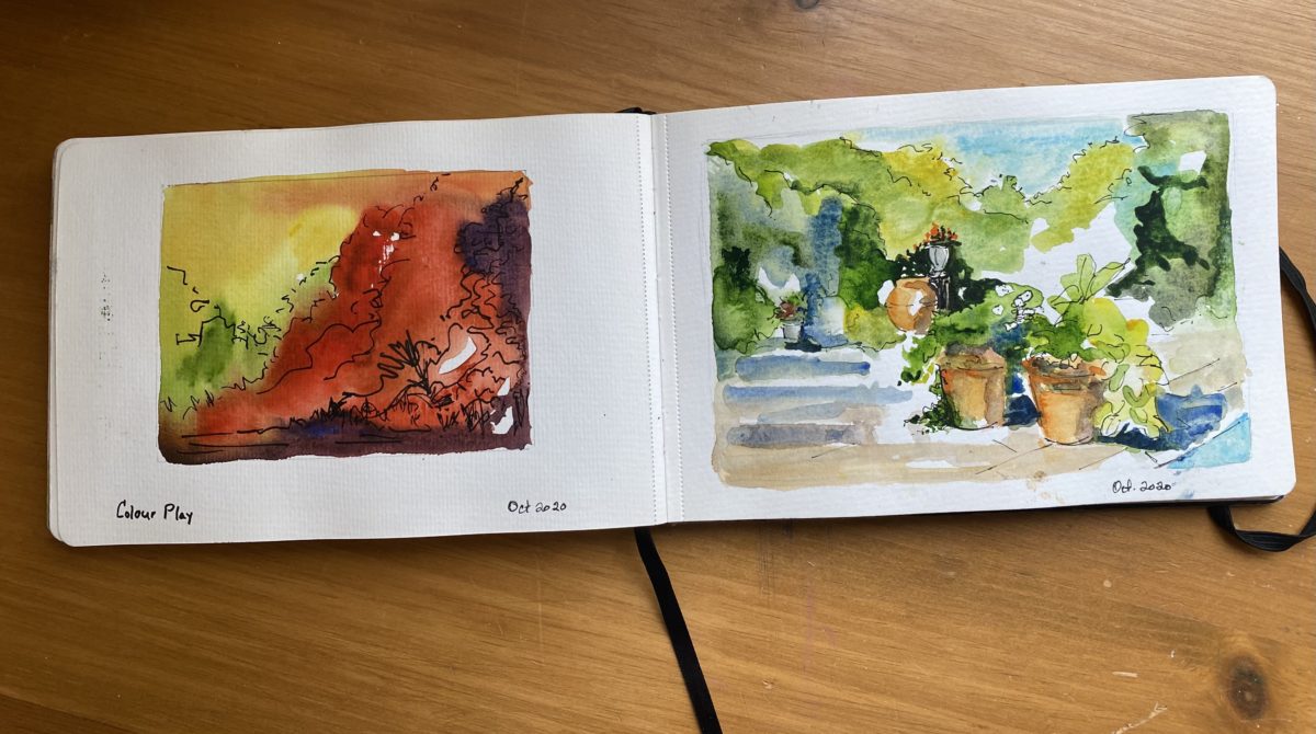 Travel Sketching, Part 3: Making Marks With Wet Media